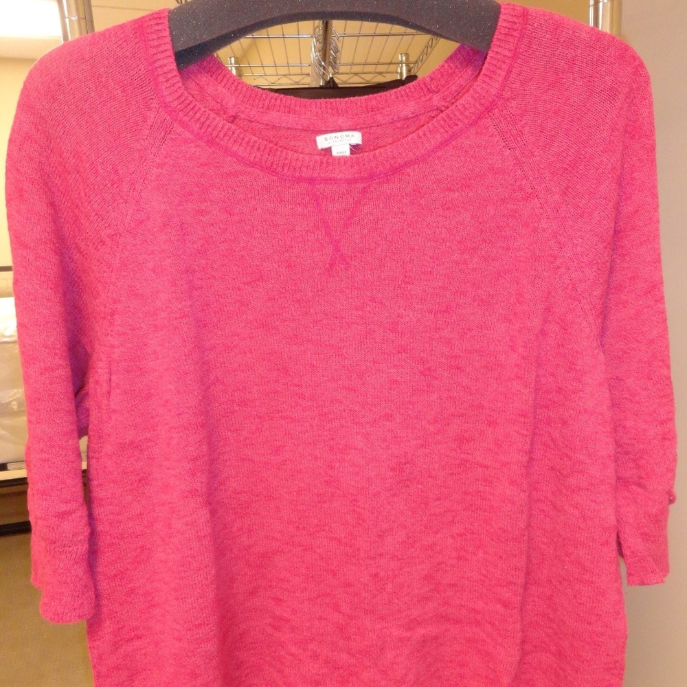 Sonoma Fuchsia/Hot Pink Sweater 2XL